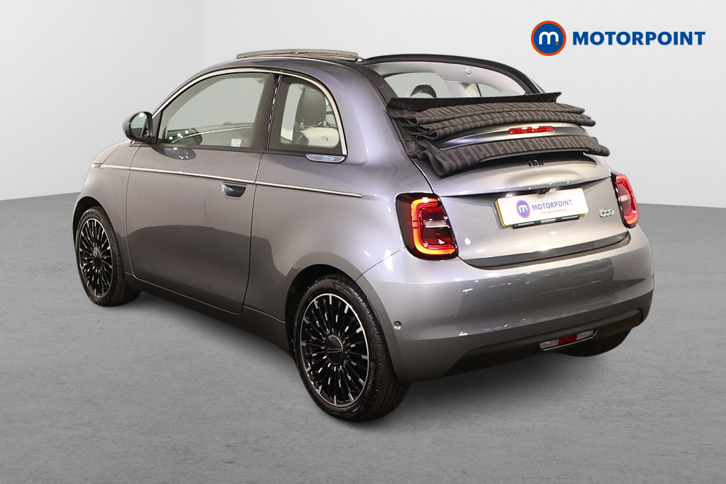 Fiat 500 La Prima Automatic Electric Convertible - Stock Number (1532274) - Passenger side rear corner