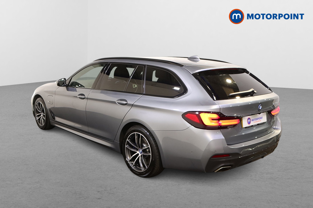 BMW 5 Series M Sport Automatic Petrol Plug-In Hybrid Estate - Stock Number (1536098) - Passenger side rear corner