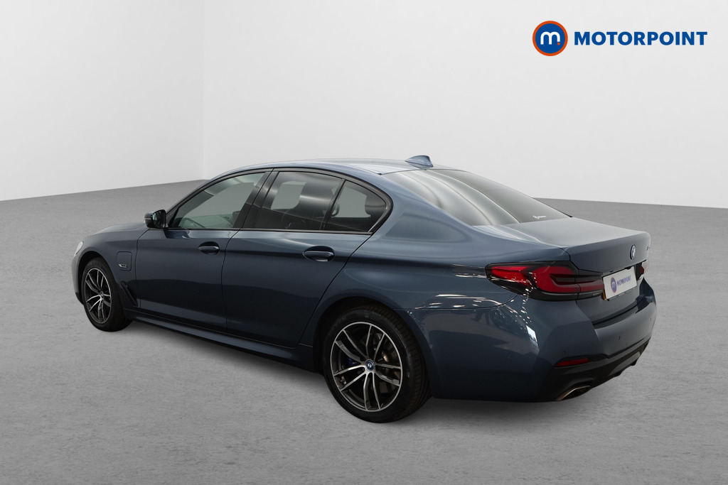 BMW 5 Series M Sport Automatic Petrol Plug-In Hybrid Saloon - Stock Number (1537278) - Passenger side rear corner