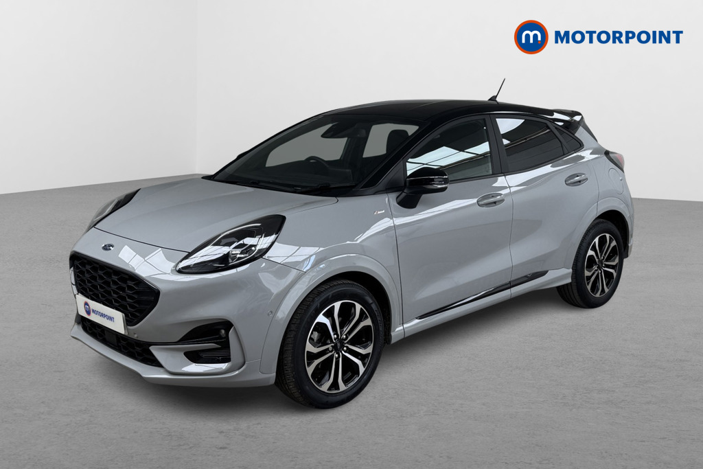 Ford Puma St-Line Manual Petrol-Electric Hybrid SUV - Stock Number (1537973) - Passenger side front corner