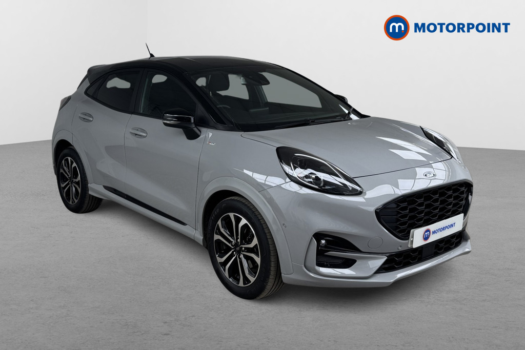 Ford Puma St-Line Manual Petrol-Electric Hybrid SUV - Stock Number (1537973) - Drivers side front corner