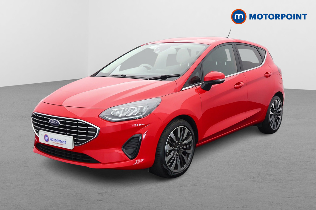Ford Fiesta Titanium X Automatic Petrol-Electric Hybrid Hatchback - Stock Number (1538153) - Passenger side front corner