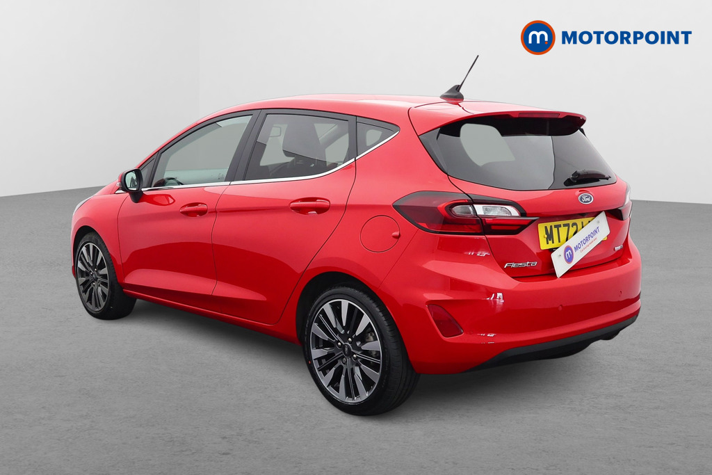 Ford Fiesta Titanium X Automatic Petrol-Electric Hybrid Hatchback - Stock Number (1538153) - Passenger side rear corner