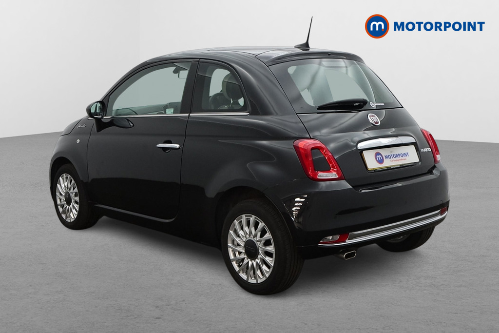Fiat 500 Dolcevita Manual Petrol-Electric Hybrid Hatchback - Stock Number (1538524) - Passenger side rear corner