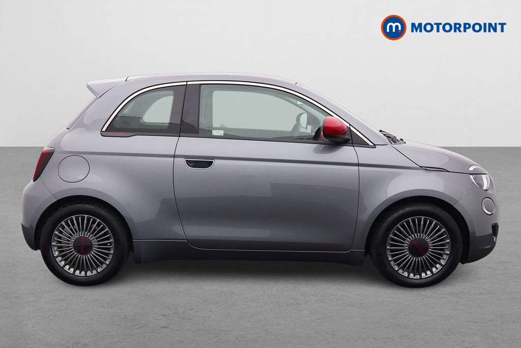 Fiat 500 RED Automatic Electric Hatchback - Stock Number (1543222) - Drivers side