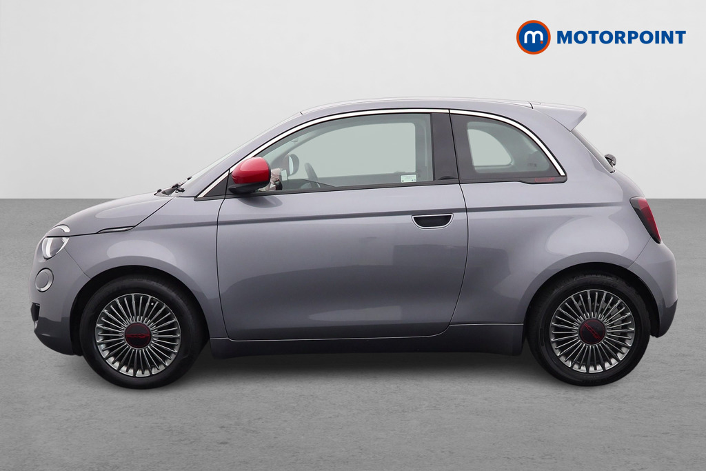 Fiat 500 RED Automatic Electric Hatchback - Stock Number (1543222) - Passenger side