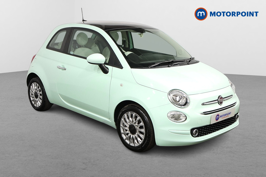 Fiat 500 Lounge Manual Petrol-Electric Hybrid Hatchback - Stock Number (1543561) - Drivers side front corner