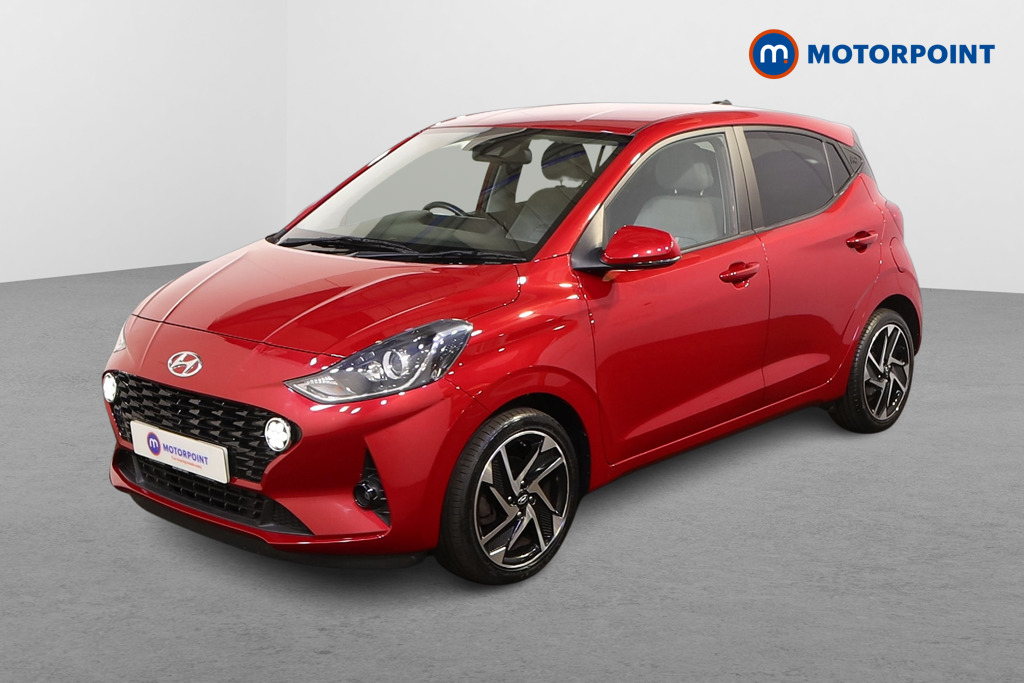 Hyundai I10 Premium Automatic Petrol Hatchback - Stock Number (1543629) - Passenger side front corner