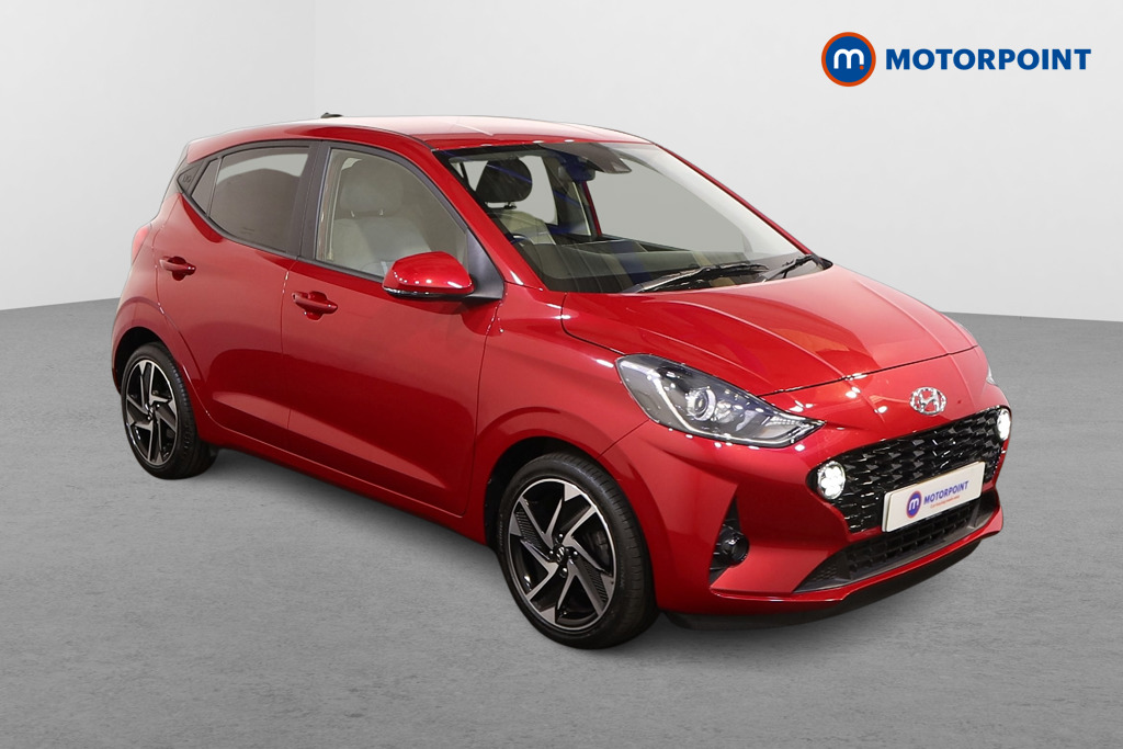 Hyundai I10 Premium Automatic Petrol Hatchback - Stock Number (1543629) - Drivers side front corner