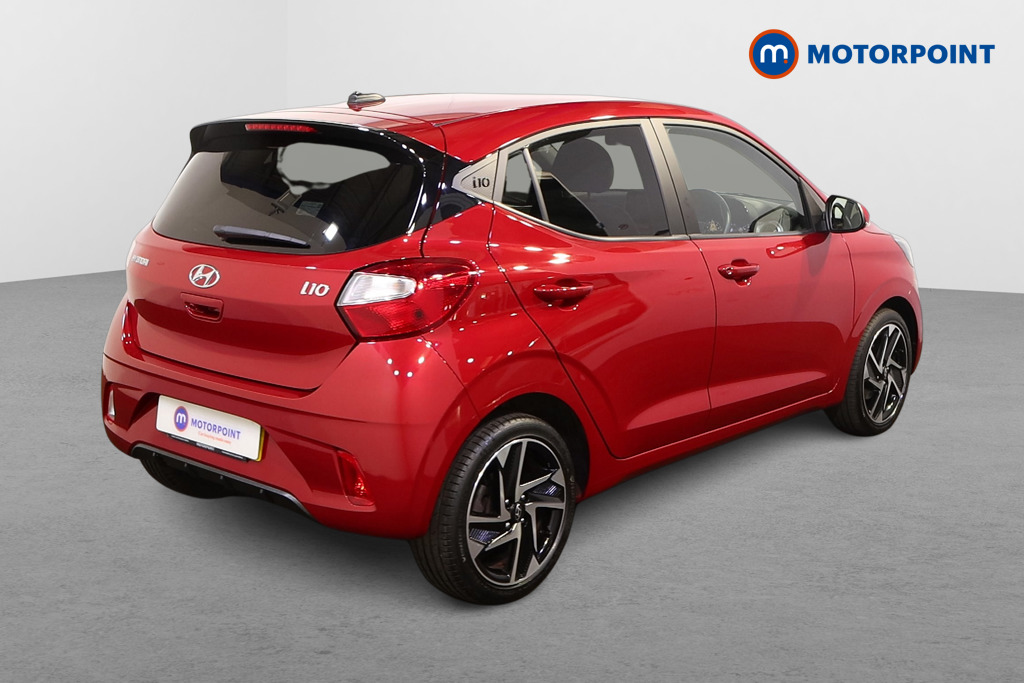 Hyundai I10 Premium Automatic Petrol Hatchback - Stock Number (1543629) - Drivers side rear corner