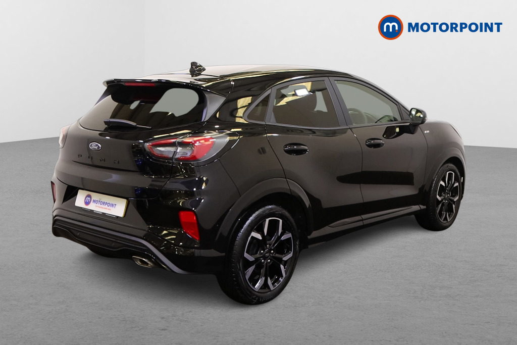 Ford Puma St-Line X Automatic Petrol-Electric Hybrid SUV - Stock Number (1543884) - Drivers side rear corner