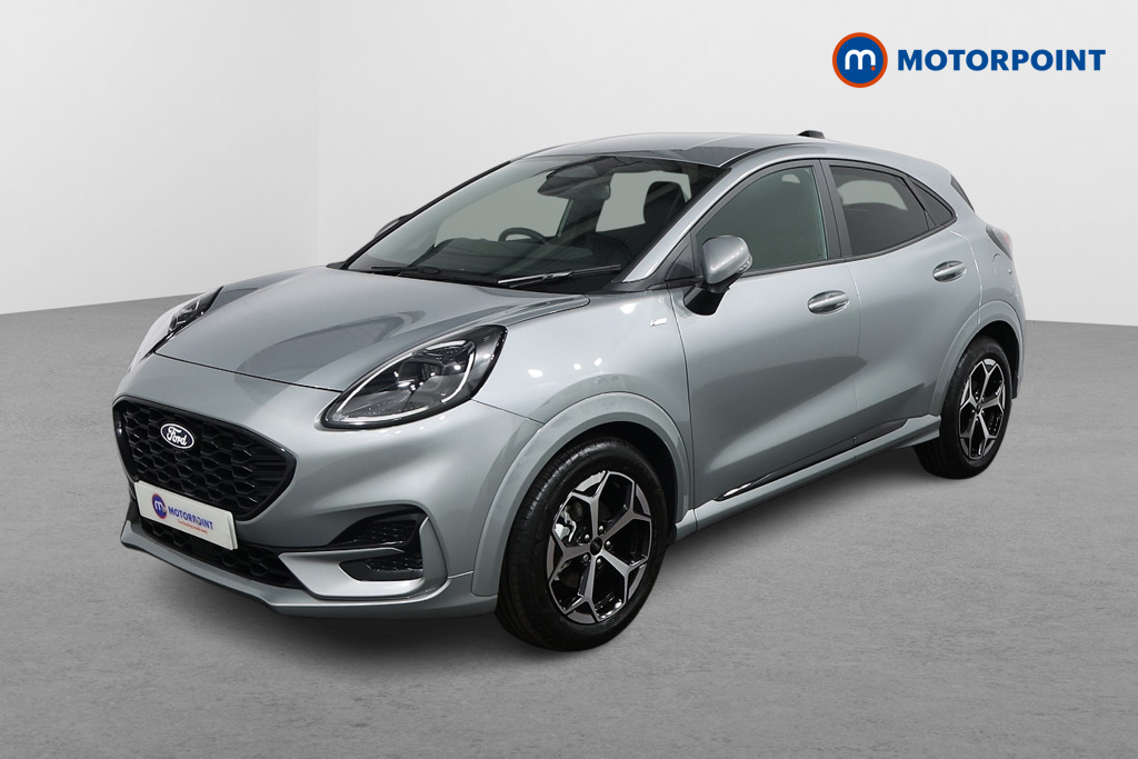 Ford Puma St-Line Automatic Petrol-Electric Hybrid SUV - Stock Number (1543888) - Passenger side front corner