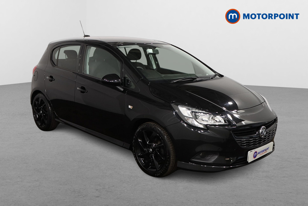 Vauxhall Corsa Sri Vx-Line Nav Black Manual Petrol Hatchback - Stock Number (1544564) - Drivers side front corner