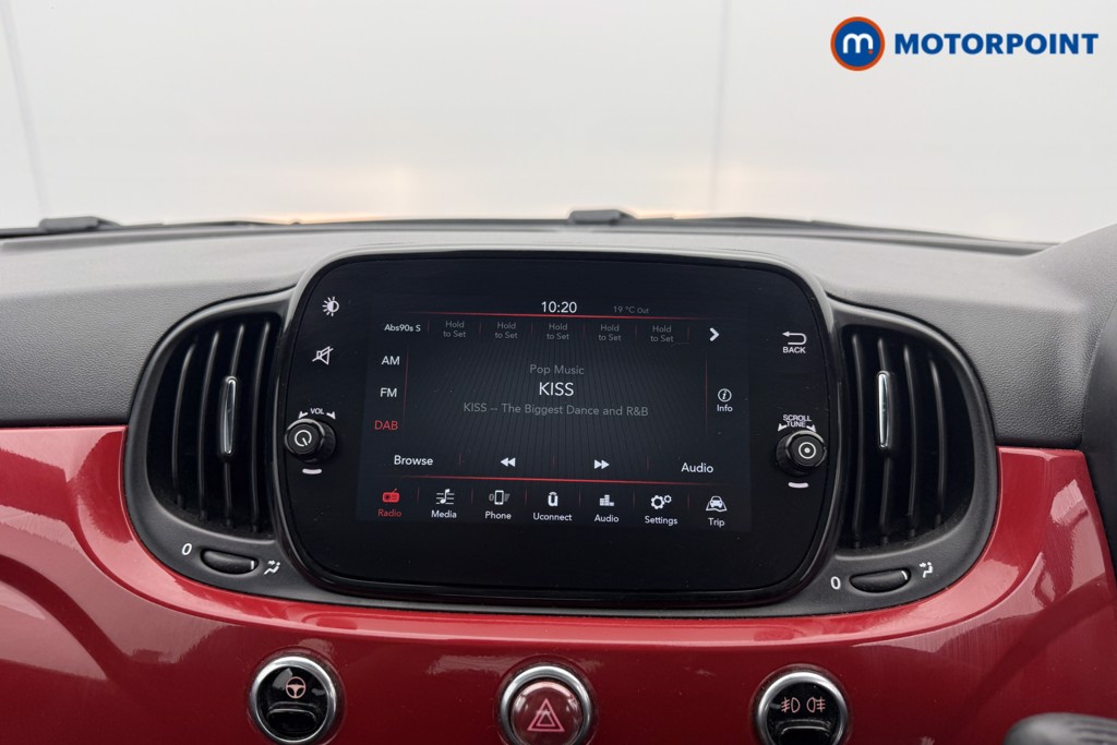 Fiat 500 RED Manual Petrol-Electric Hybrid Hatchback - Stock Number (1541100) - 2nd supplementary image