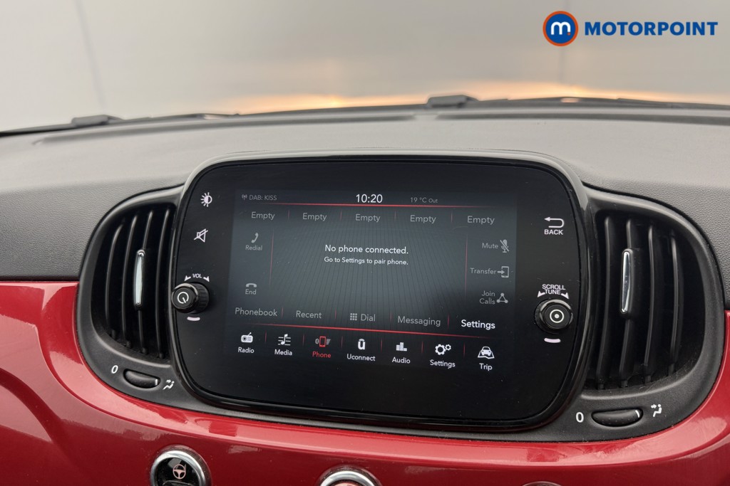 Fiat 500 RED Manual Petrol-Electric Hybrid Hatchback - Stock Number (1541100) - 9th supplementary image