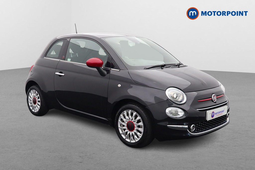 Fiat 500 RED Manual Petrol-Electric Hybrid Hatchback - Stock Number (1541100) - Drivers side front corner