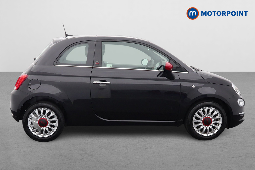 Fiat 500 RED Manual Petrol-Electric Hybrid Hatchback - Stock Number (1541100) - Drivers side
