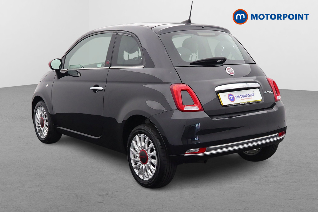 Fiat 500 RED Manual Petrol-Electric Hybrid Hatchback - Stock Number (1541100) - Passenger side rear corner