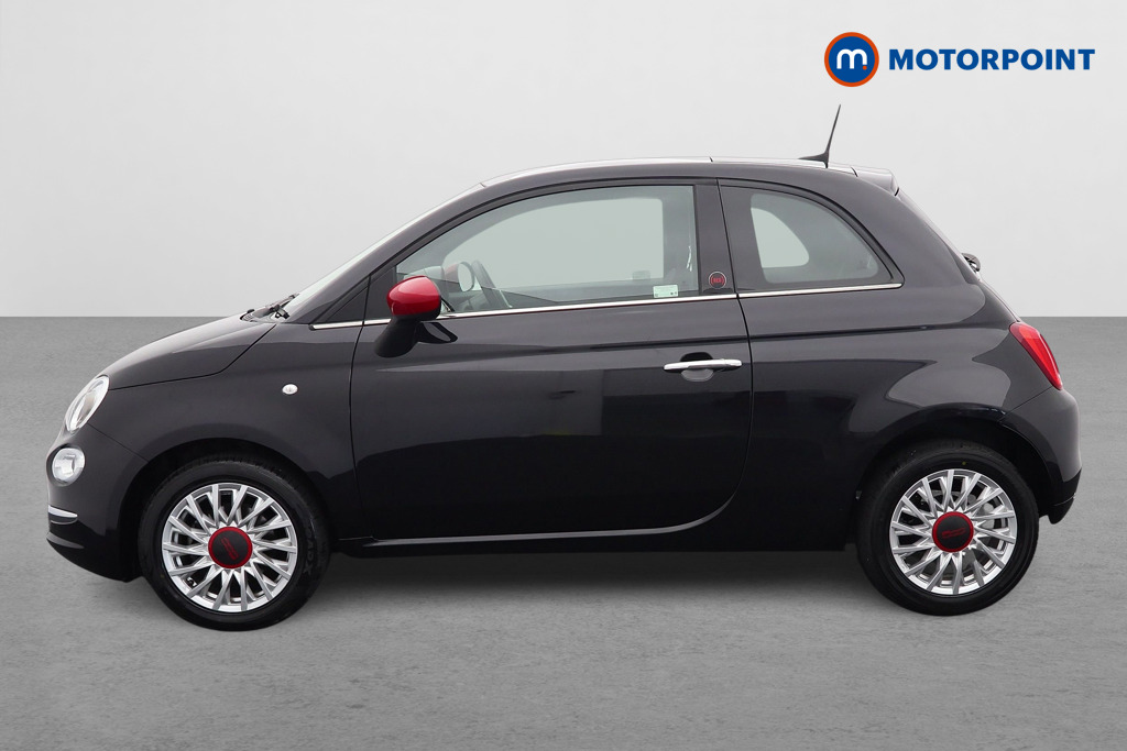 Fiat 500 RED Manual Petrol-Electric Hybrid Hatchback - Stock Number (1541100) - Passenger side