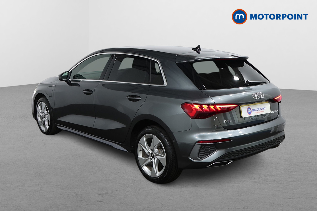 Audi A3 S Line Automatic Petrol Plug-In Hybrid Hatchback - Stock Number (1542843) - Passenger side rear corner