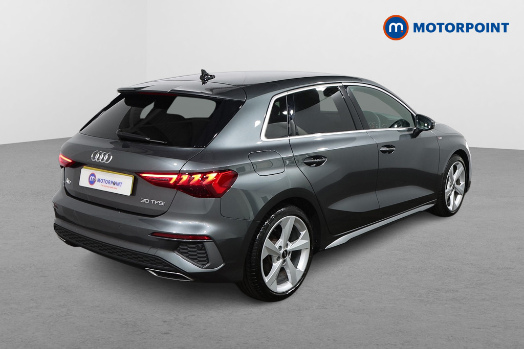 Audi A3 S Line Automatic Petrol Hatchback - Stock Number (1543264) - Drivers side rear corner