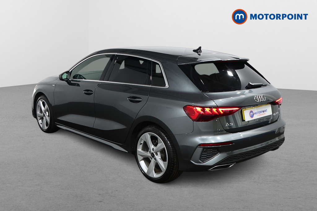 Audi A3 S Line Automatic Petrol Hatchback - Stock Number (1543264) - Passenger side rear corner