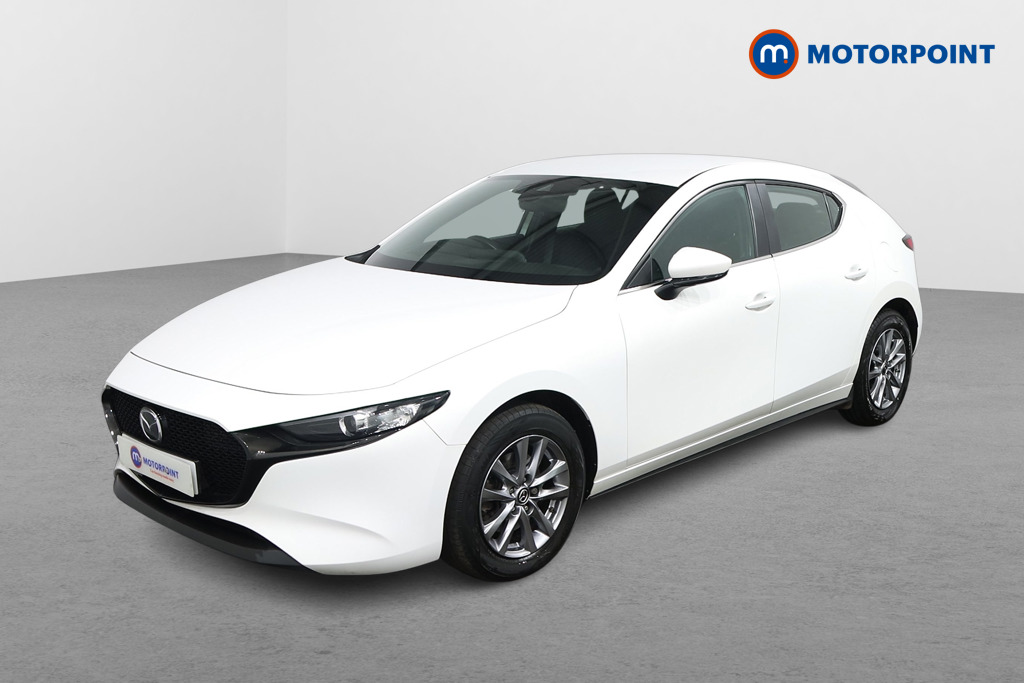 Mazda 3 Se-L Manual Petrol-Electric Hybrid Hatchback - Stock Number (1543744) - Passenger side front corner