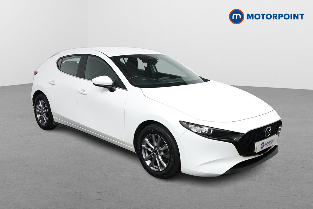 Mazda 3 Se-L Manual Petrol-Electric Hybrid Hatchback - Stock Number (1543744) - Drivers side front corner