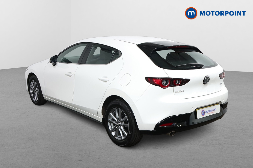 Mazda 3 Se-L Manual Petrol-Electric Hybrid Hatchback - Stock Number (1543744) - Passenger side rear corner