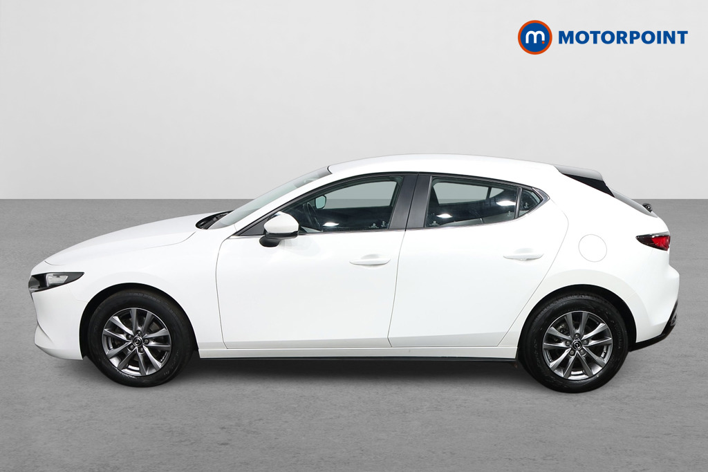 Mazda 3 Se-L Manual Petrol-Electric Hybrid Hatchback - Stock Number (1543744) - Passenger side