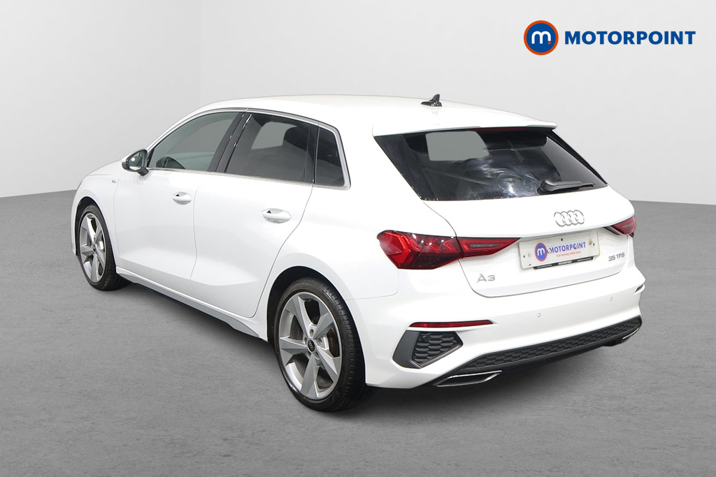 Audi A3 S Line Manual Petrol Hatchback - Stock Number (1533561) - Passenger side rear corner