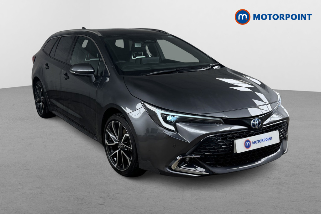 Toyota Corolla Excel Automatic Petrol-Electric Hybrid Estate - Stock Number (1534655) - Drivers side front corner