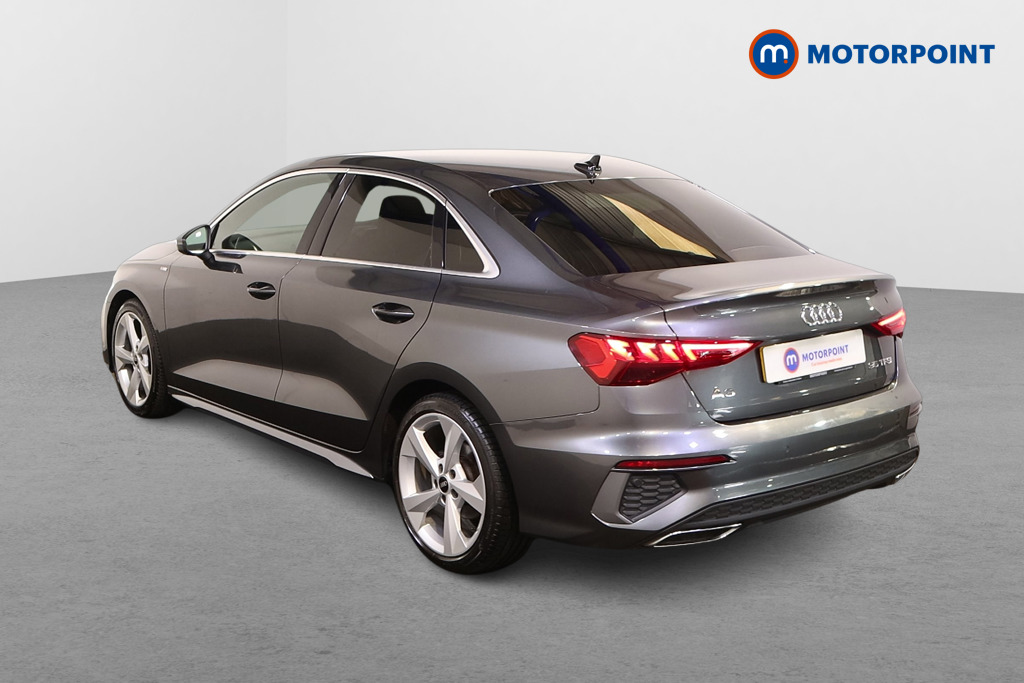 Audi A3 S Line Automatic Petrol Saloon - Stock Number (1536035) - Passenger side rear corner
