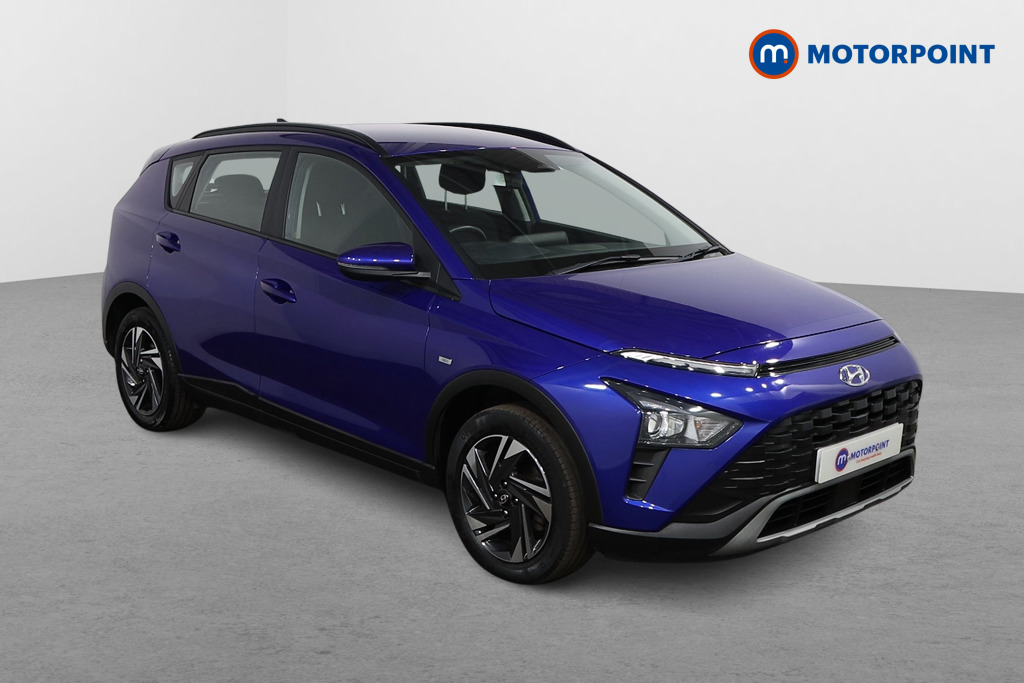 Hyundai Bayon Se Connect Manual Petrol-Electric Hybrid SUV - Stock Number (1537090) - Drivers side front corner