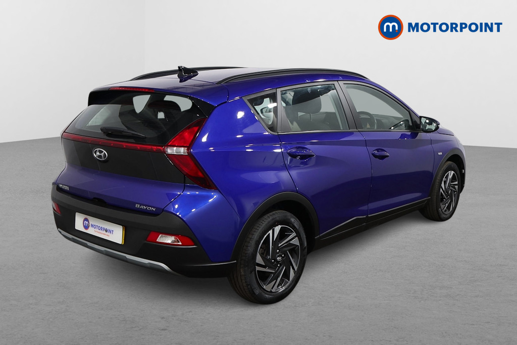 Hyundai Bayon Se Connect Manual Petrol-Electric Hybrid SUV - Stock Number (1537090) - Drivers side rear corner