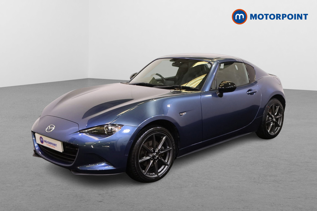 Mazda Mx-5 Sport Black Manual Petrol Convertible - Stock Number (1538843) - Passenger side front corner