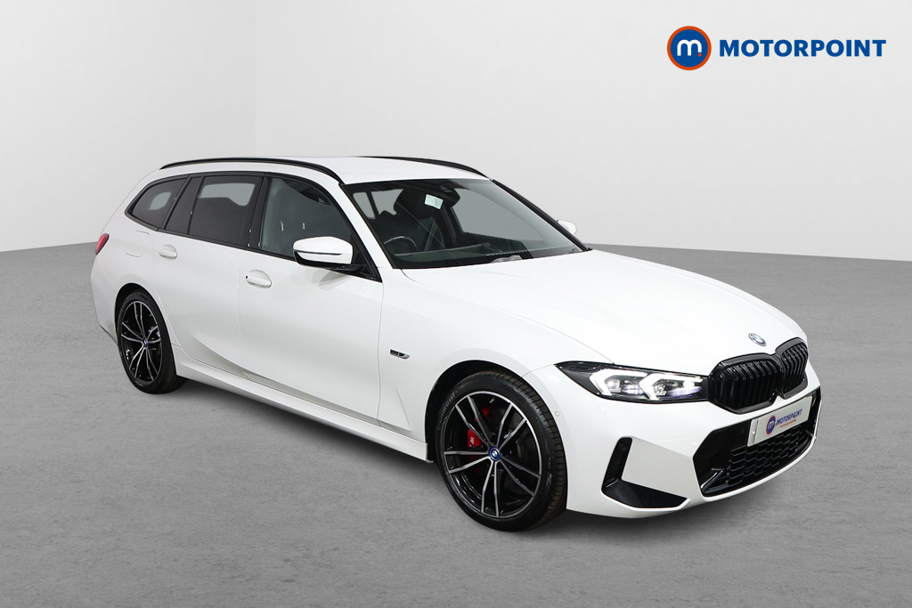 BMW 3 Series M Sport Automatic Petrol Plug-In Hybrid Estate - Stock Number (1540130) - Drivers side front corner