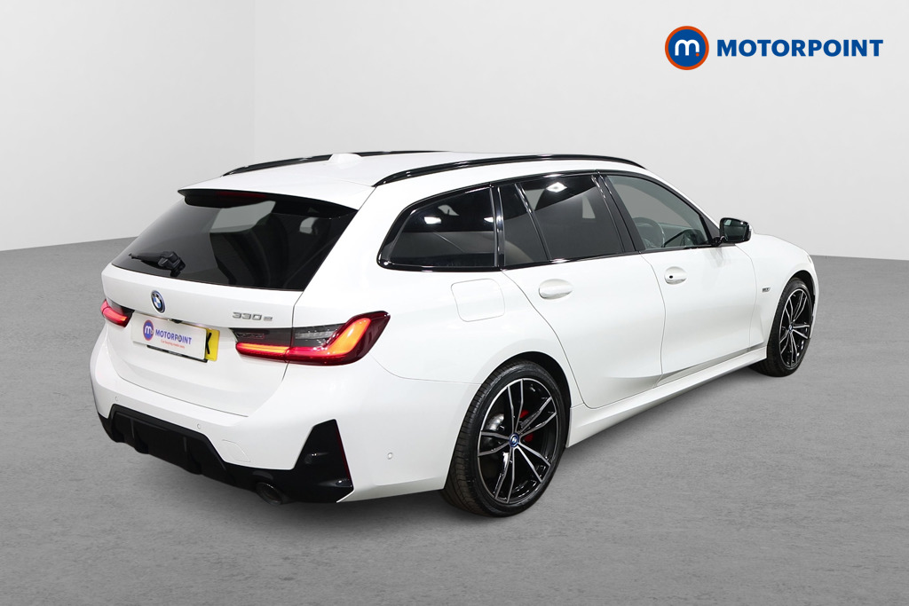 BMW 3 Series M Sport Automatic Petrol Plug-In Hybrid Estate - Stock Number (1540130) - Drivers side rear corner