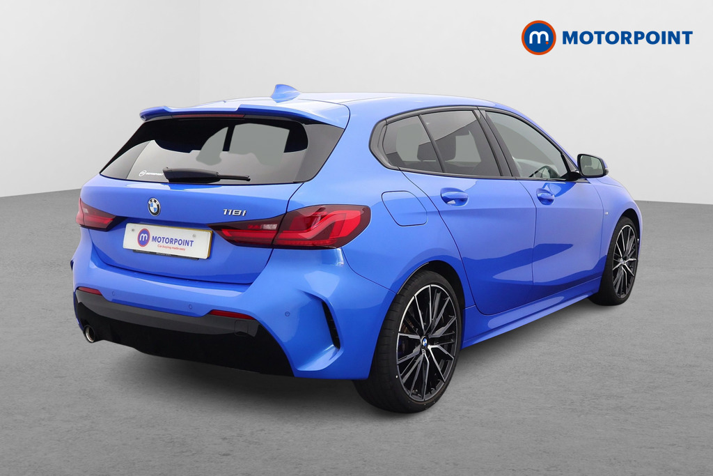 BMW 1 Series M Sport Automatic Petrol Hatchback - Stock Number (1542179) - Drivers side rear corner