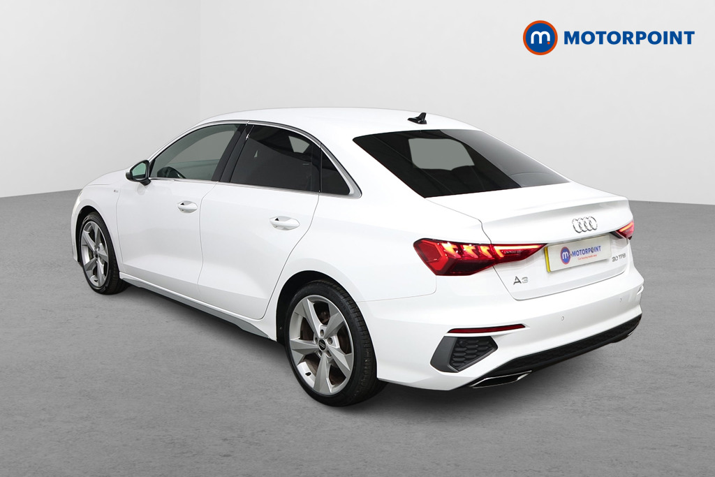 Audi A3 S Line Automatic Petrol Saloon - Stock Number (1543261) - Passenger side rear corner