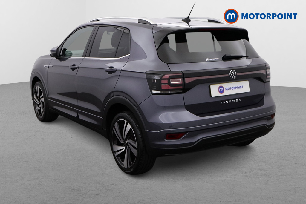 Volkswagen T-Cross R-Line Manual Petrol SUV - Stock Number (1543794) - Passenger side rear corner