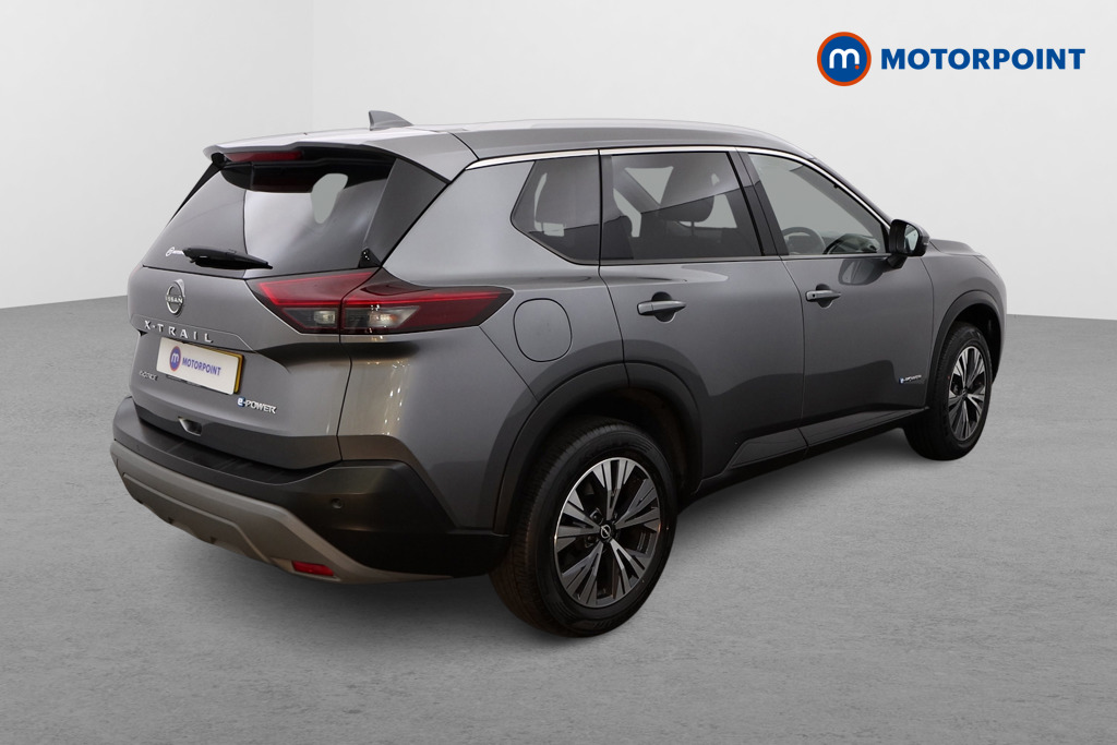 Nissan X-Trail N-Connecta Automatic Petrol-Electric Hybrid SUV - Stock Number (1544426) - Drivers side rear corner