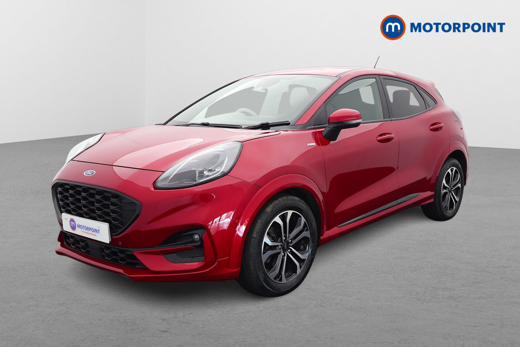 Ford Puma St-Line Manual Petrol-Electric Hybrid SUV - Stock Number (1545163) - Passenger side front corner
