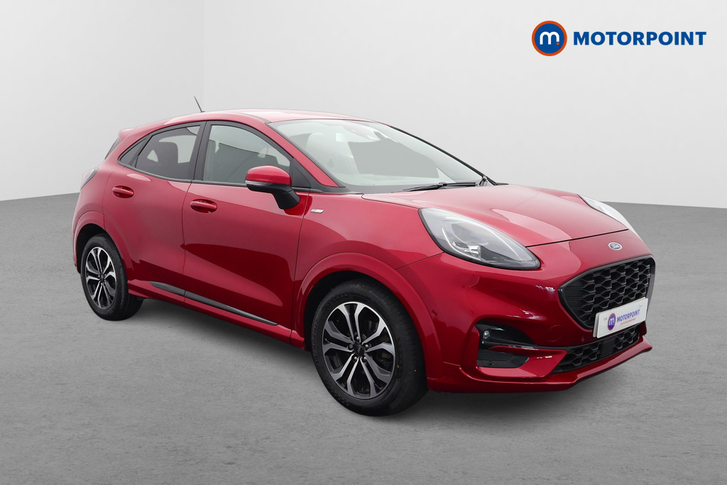 Ford Puma St-Line Manual Petrol-Electric Hybrid SUV - Stock Number (1545163) - Drivers side front corner
