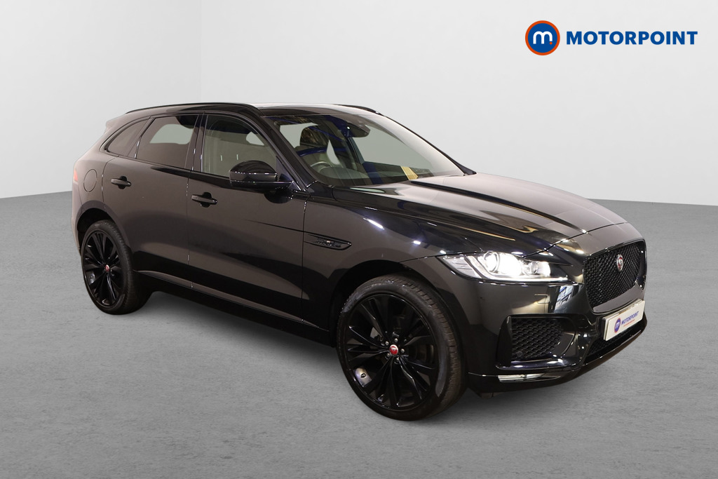 Jaguar F-Pace Chequered Flag Tiptronic Petrol SUV - Stock Number (1528426) - Drivers side front corner