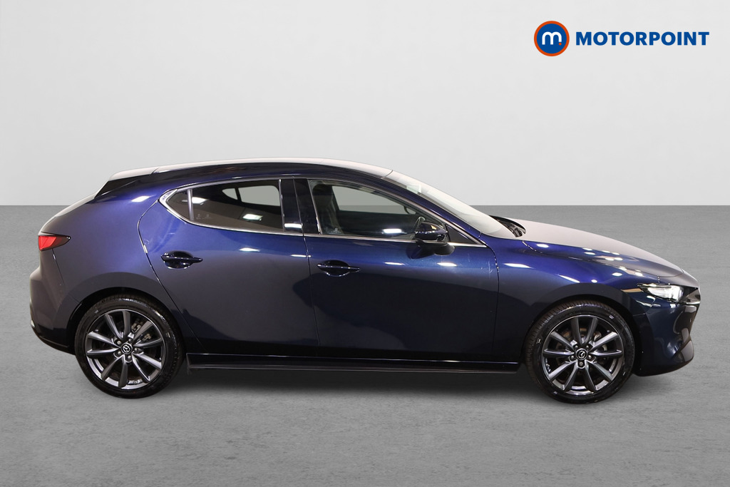 Mazda 3 Sport Lux Manual Petrol-Electric Hybrid Hatchback - Stock Number (1534734) - Drivers side