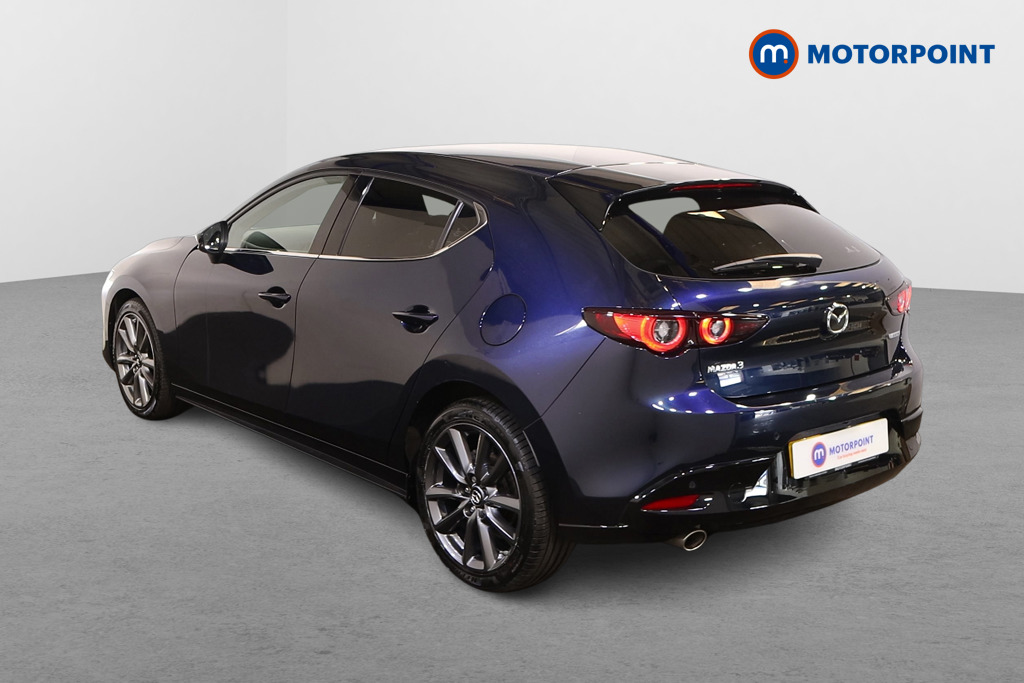 Mazda 3 Sport Lux Manual Petrol-Electric Hybrid Hatchback - Stock Number (1534734) - Passenger side rear corner
