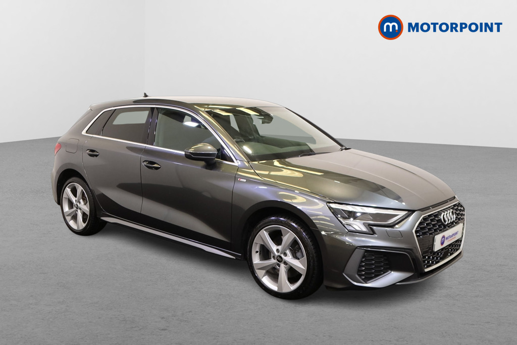 Audi A3 S Line Automatic Petrol Plug-In Hybrid Hatchback - Stock Number (1536935) - Drivers side front corner