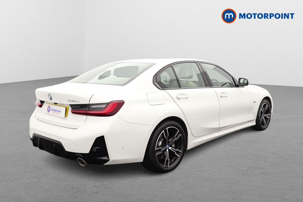 BMW 3 Series M Sport Automatic Petrol Plug-In Hybrid Saloon - Stock Number (1541546) - Drivers side rear corner