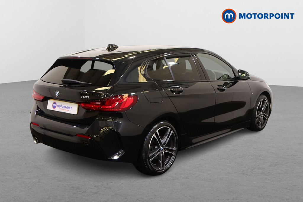 BMW 1 Series M Sport Manual Petrol Hatchback - Stock Number (1541662) - Drivers side rear corner